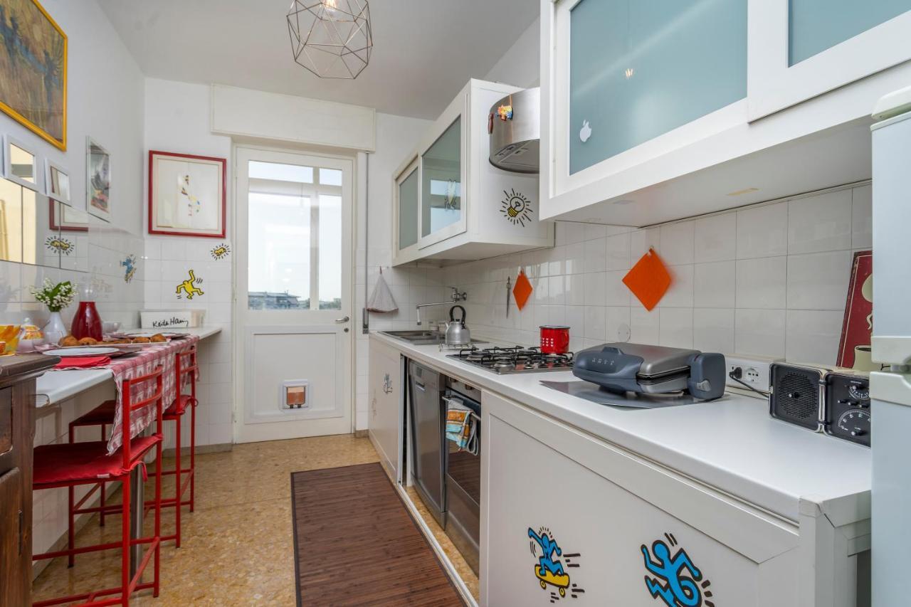 Udine Viale Venezia Huge Red Apartment Exterior photo